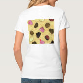 Sweet Valentine - Valentine's Day Candy Pattern T-Shirt (Rückseite)
