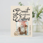 Sweet Valentine's Day Class Card (Stehend Vorderseite)