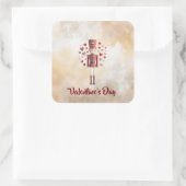 Sweet Valentine's Day Nutcracker Romantic Sticker (Tasche)