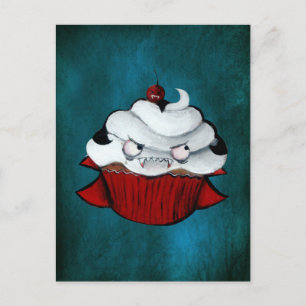 Sweet Vampire Cupcake Postkarte