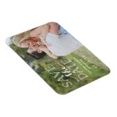 Sweet Verlobung Overlay | Datum speichern Magnet (Rechte Seite)