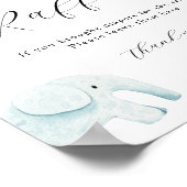 Sweet Vintag Baby Toy Diaper Raffle-Zeichen Poster (Ecke)