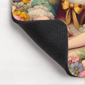 ~ Sweet Vintag Girl Blume ~ Mousepad (Ecke)