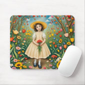 ~ Sweet Vintag Girl ~ Mousepad (Mit Mouse)