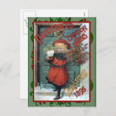 Sweet Vintag Holiday Art on Cards, Postkarten (Vorne/Hinten)