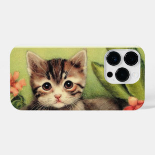 Sweet Vintag Kitten Phone Case iPhone 14 Pro Hülle