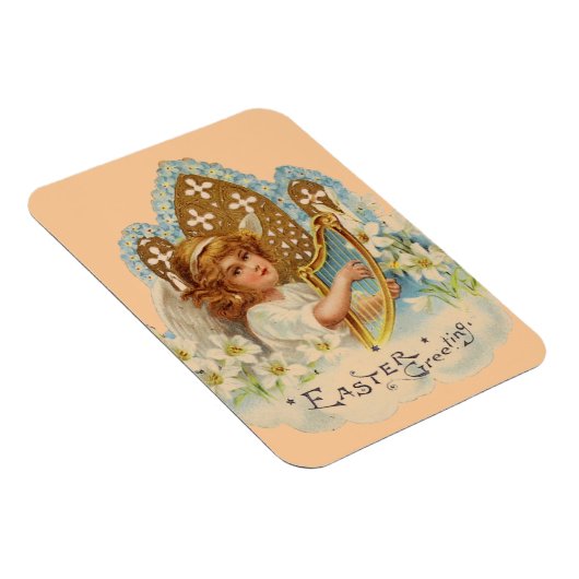 Sweet Vintag Osterengel Magnet (Rechte Seite)