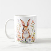 Sweet Vintag Ostersonnige Kaninchen Kaffeetasse (Links)