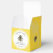 Sweet Vintage Mama-to-Bee-Gelbe Babydusche Geschenkschachtel (Geöffnet)