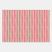 Sweet Vintage Reds Geschenkpapier Set (Vorderseite)