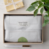 Sweet Violet Botanical Illustration 1885 Seidenpapier (Geschenk)