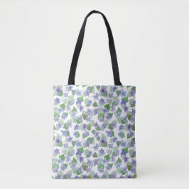 Sweet Violet Watercolor Tasche