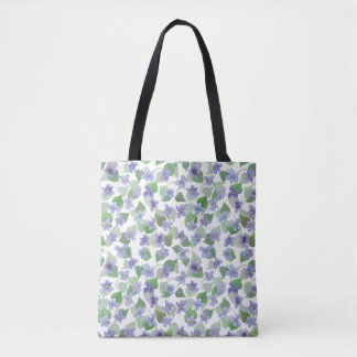 Sweet Violet Watercolor Tasche