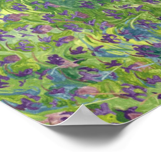 Sweet Violets 2012 Poster (Ecke)