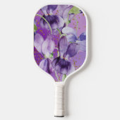 Sweet Violets Lila Pickleball Schläger (Rückseite)