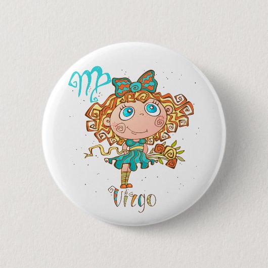 Sweet Virgo Child Button (Vorderseite)