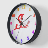 Sweet Wall Clock Uhr (Winkel)