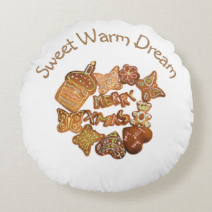 Sweet Warme Dream Round Kissen