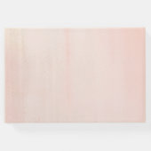 Sweet Watercolor Bouquet | Gästebuch (Rückseite)