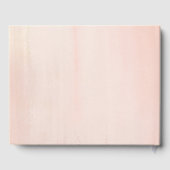 Sweet Watercolor Bouquet | Gästebuch (Rückseite)