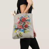 Sweet Watercolor Bouquet Tasche (Von Nahem)