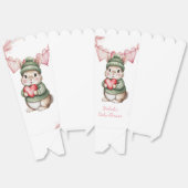 Sweet Watercolor Bunny Baby Shower  Geschenkschachtel (Ungeklappt)