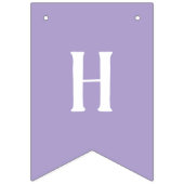 Sweet Watercolor Donut Happy Birthday Wimpelkette (Zweite Fahne)