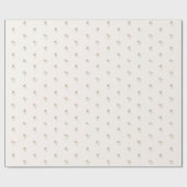 Sweet Watercolor Floral Wrapping Paper Geschenkpapier (Flach)