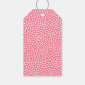 Sweet Watercolor Kitty Girl Babydusche Geschenkanhänger (Rückseite)