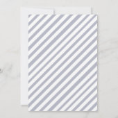 Sweet Watercolor Nautical Wreath Beach Hochzeit Einladung (Rückseite)