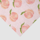 Sweet Watercolor Peach Muster Seidenpapier (Detail)