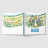 Sweet Watercolor Peter Rabbit Babydusche Gästebuch (Voll)