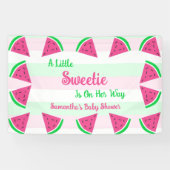 Sweet Watermelon Baby Dusche Banner (Horizontal)