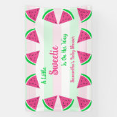Sweet Watermelon Baby Dusche Banner (Vertikal)