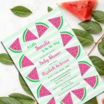 Sweet Watermelon Baby Dusche