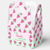 Sweet Watermelon Baby Dusche Geschenkschachtel (Geöffnet)