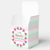 Sweet Watermelon Baby Dusche Geschenkschachtel (Geöffnet)