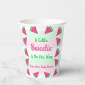 Sweet Watermelon Baby Dusche Pappbecher (Vorderseite)