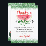 Sweet Watermelon Danke an Melon Birthday<br><div class="desc">Sweet Watermelon Danke an Melon Birthday Dankeschön Card</div>