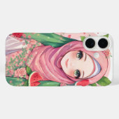 Sweet Watermelon Girl - Niedliches Anime iPhone 15 Case-Mate iPhone Hülle (Rückseite (Horizontal))
