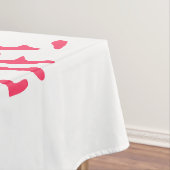 Sweet Watermelon Kitchen Tablecloth - Custom Text Tischdecke (Beispiel)