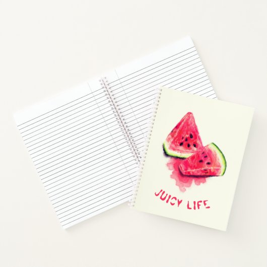 Sweet Watermelon Notebook Notizblock (Innenseite)