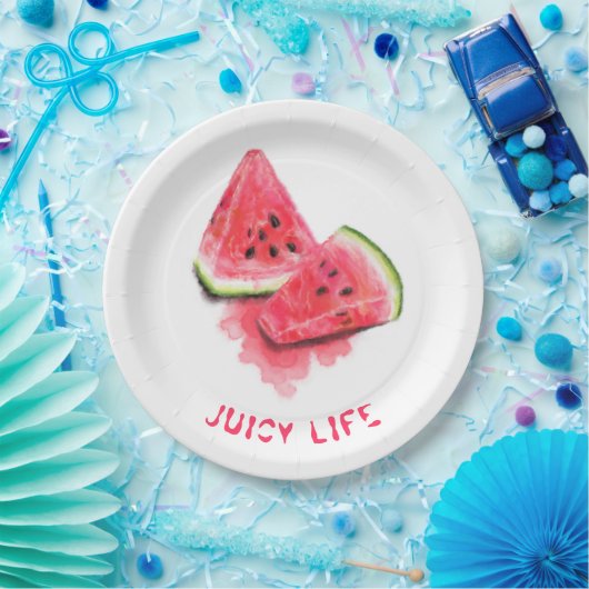 Sweet Watermelon Paper Teller - Custom Text (Party)