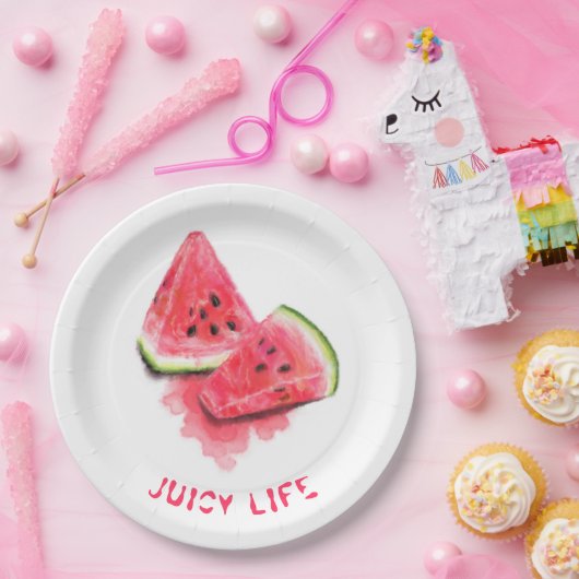 Sweet Watermelon Paper Teller - Custom Text (Party)
