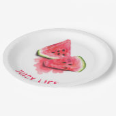 Sweet Watermelon Paper Teller - Custom Text (Schrägansicht)