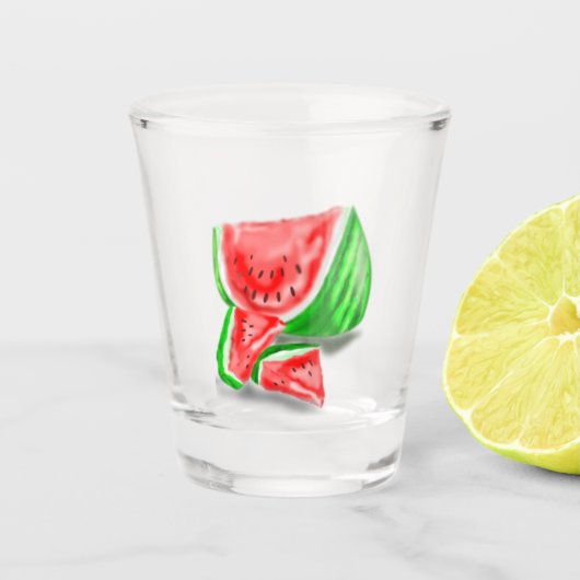 Sweet Watermelon Shot Glass Schnapsglas (Vorderseite)
