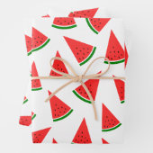 Sweet Watermelon Slice Pattern Geschenkpapier Set (Beispiel)