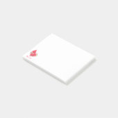 Sweet Watermelon Sticky Notes - Custom Text Post-it Klebezettel (angewinkelt)