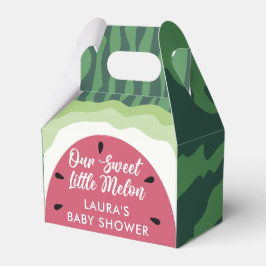 Sweet Watermelon Summer Melon Baby Shower Geschenkschachtel