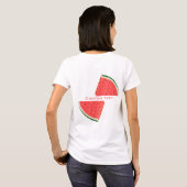 Sweet Watermelon-T - Shirt mit benutzerdefiniertem (Schwarz voll)